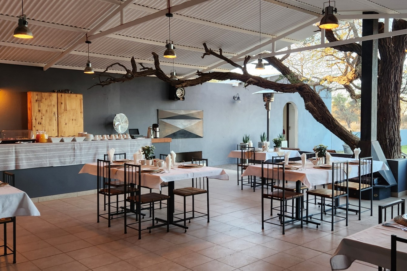 Restaurant in de Jansen Kalahari Guest Farm
