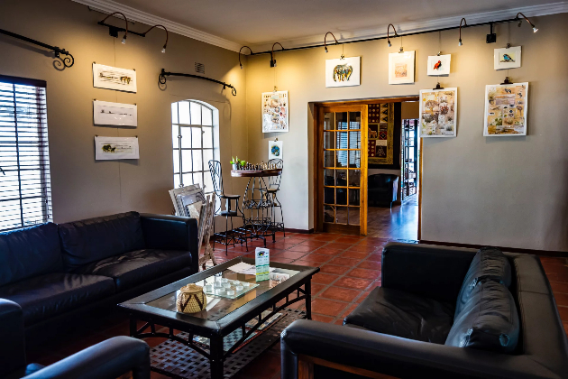 Lounge van het Londiningi Guesthouse