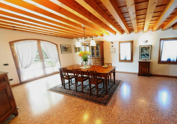 Binnen bij agriturismo Col delle Rane