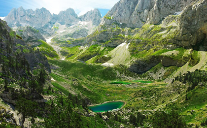 Onbekende berggebieden Europa