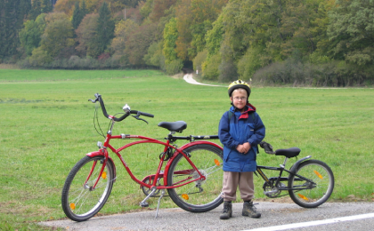 Fietsen kind Ahlmuhltal