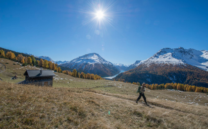 Huttentocht in Engadin