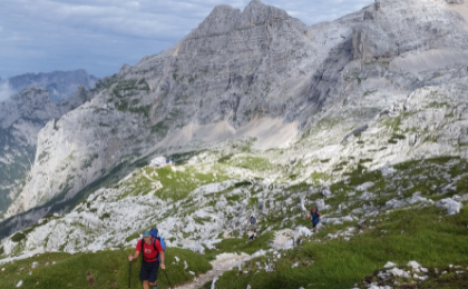 Bergwandelen in de Julische Alpen