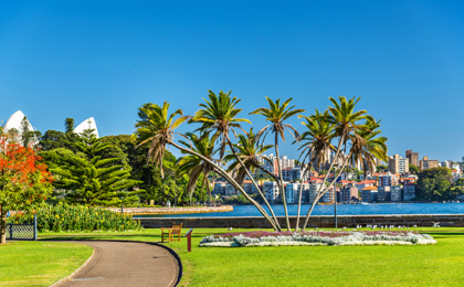 Australie botanische tuin Sydney