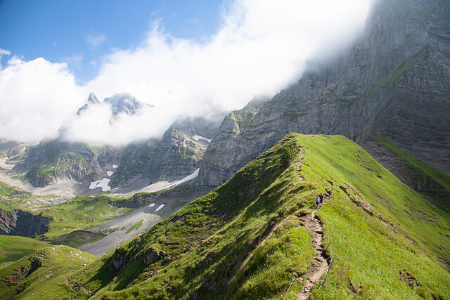 Uitzicht over de Stubaier Hohenweg