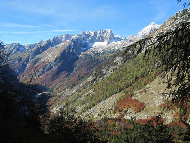 Prachtig uitzicht over de Mount Triglav