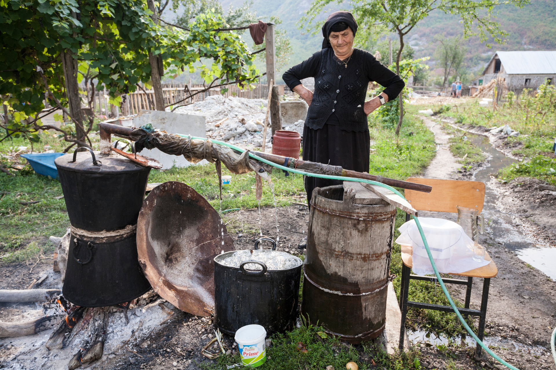 Een homestay in Albanië