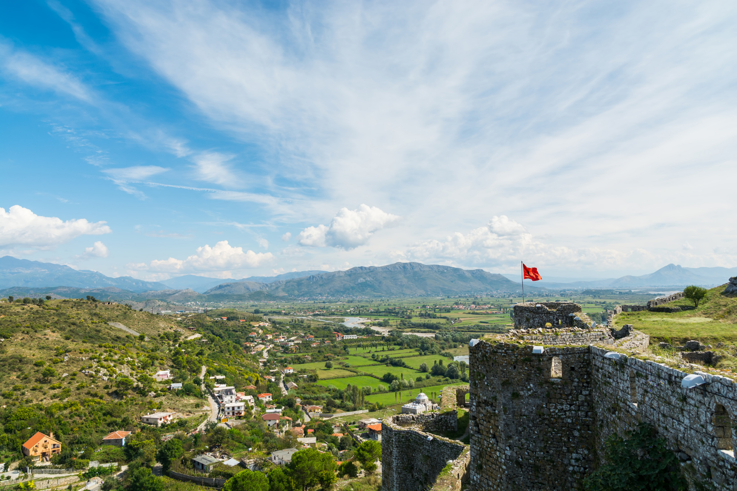 Kasteel Rozafa Albanië