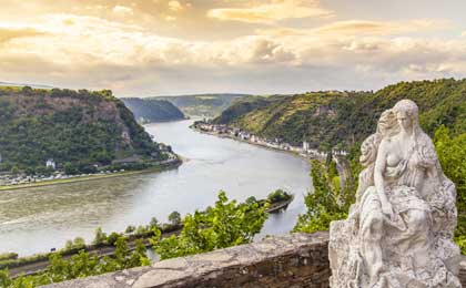 Duitsland Rheinsteig