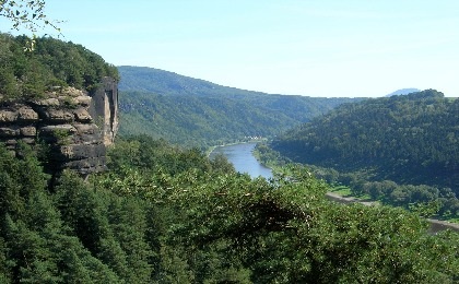 De Elberadweg fietsen