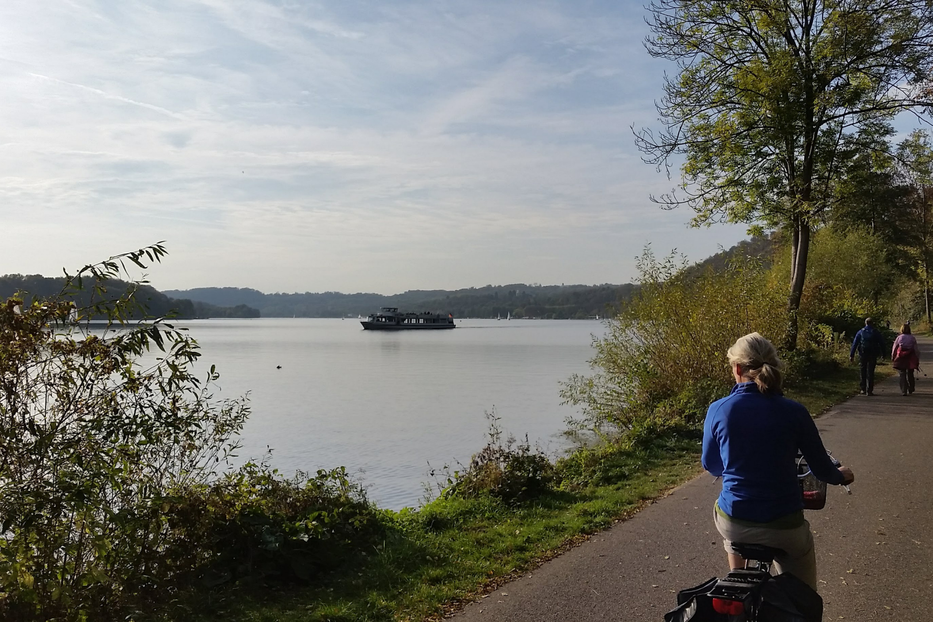 Fietsen langs de Ruhr