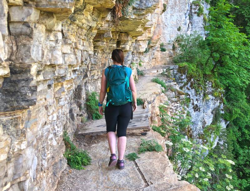 Wandelen door de Vikoskloof