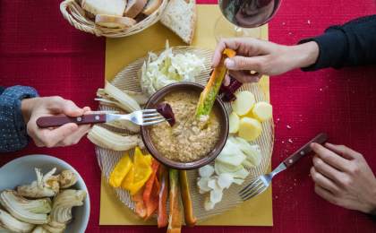 Typisch gerecht uit Piemonte: bagna cauda