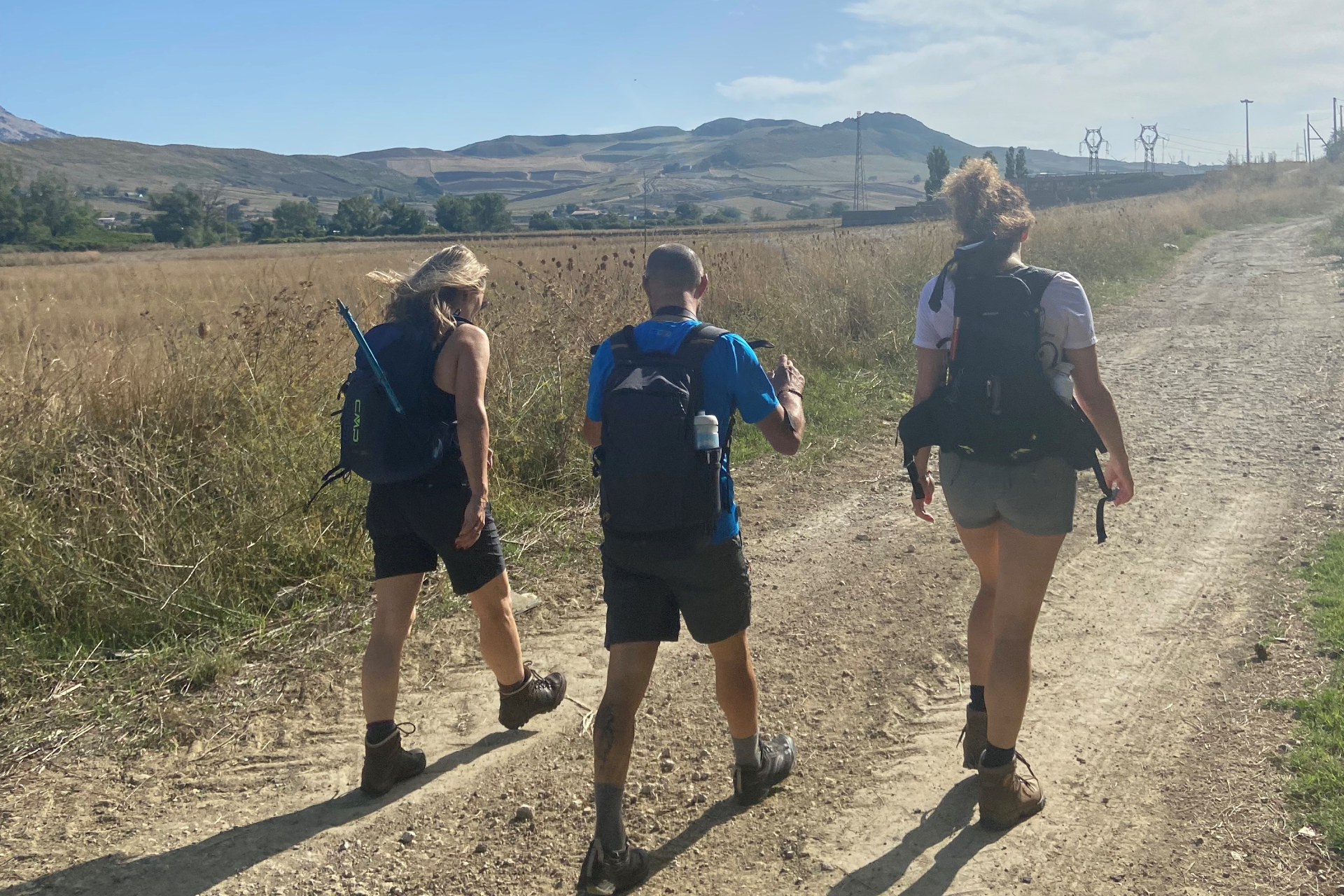 Wandelen met een Italiaan