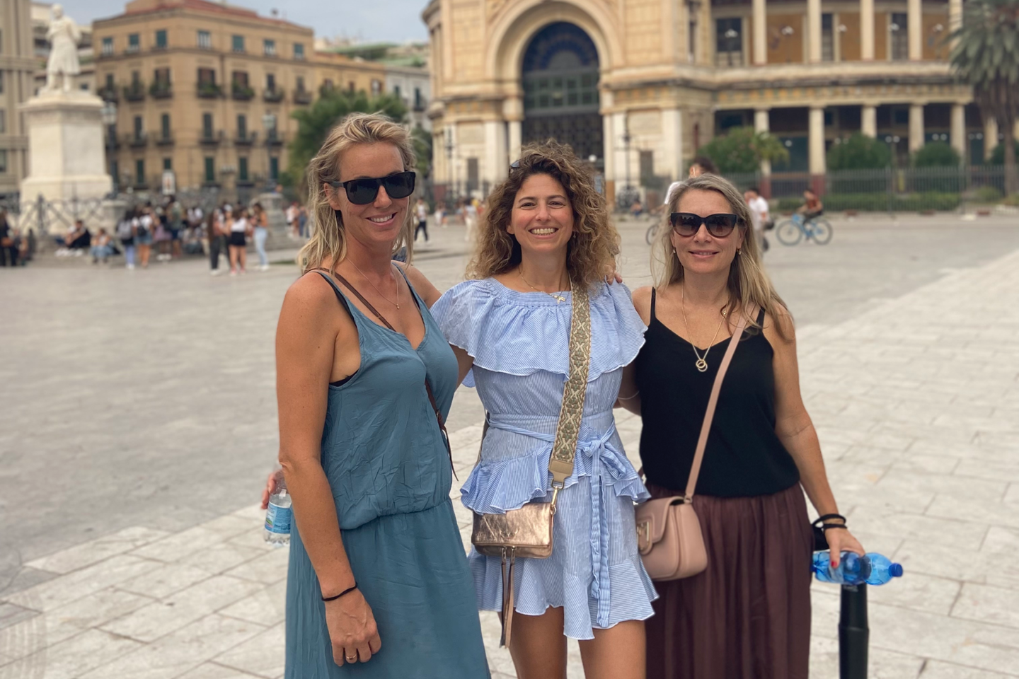 Drie schrijfsters in Italië