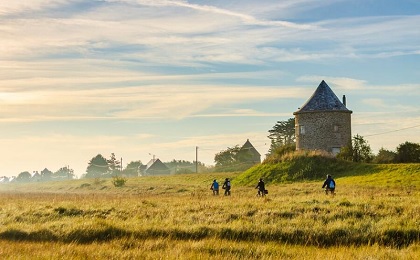 Fietsvakantie door het Bretonse land Frankrijk