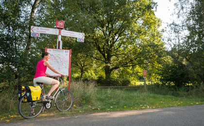 Een van de mooiste fietsroutes Nederland - het fietserpad
