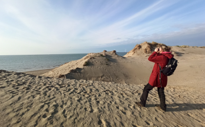 Wandelen in de duinen van Zeeland