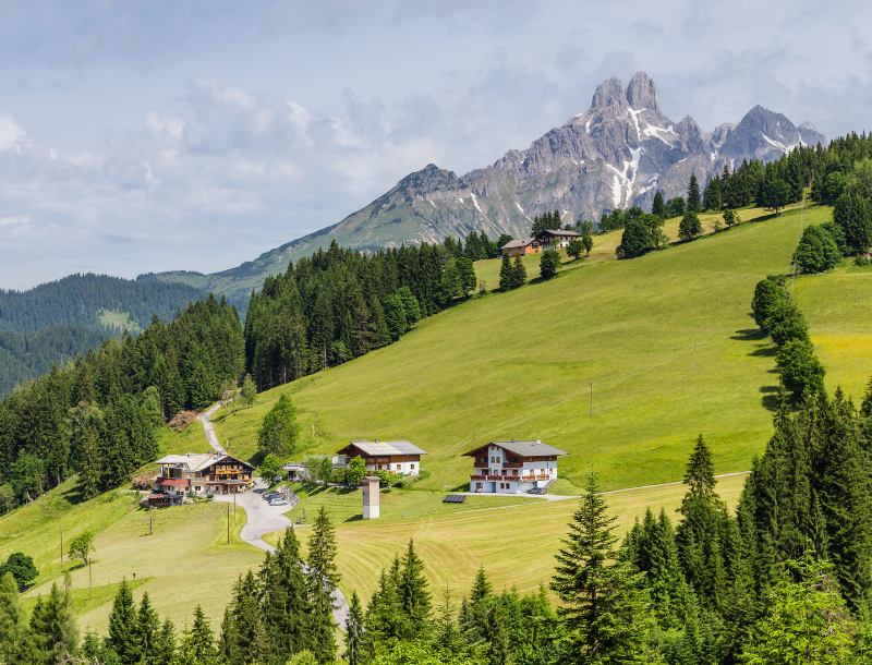 Huttentocht in de dachstein