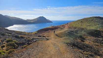 Uitzicht berg Madeira