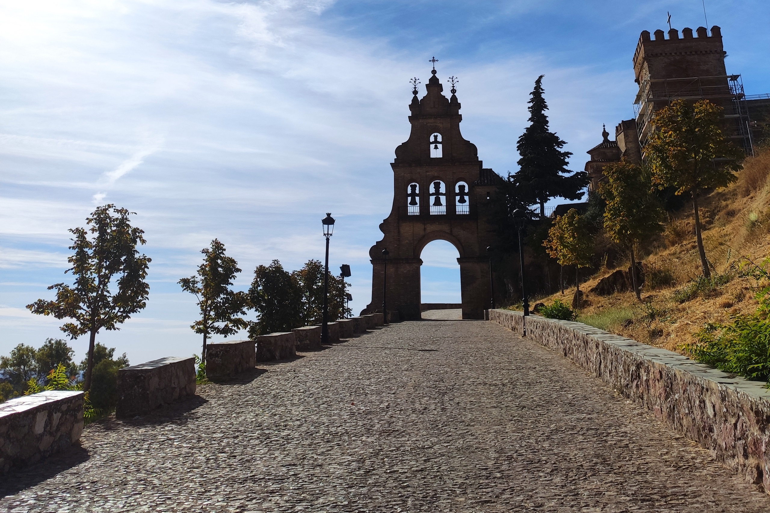 Kerk in de Sierra de Aracena
