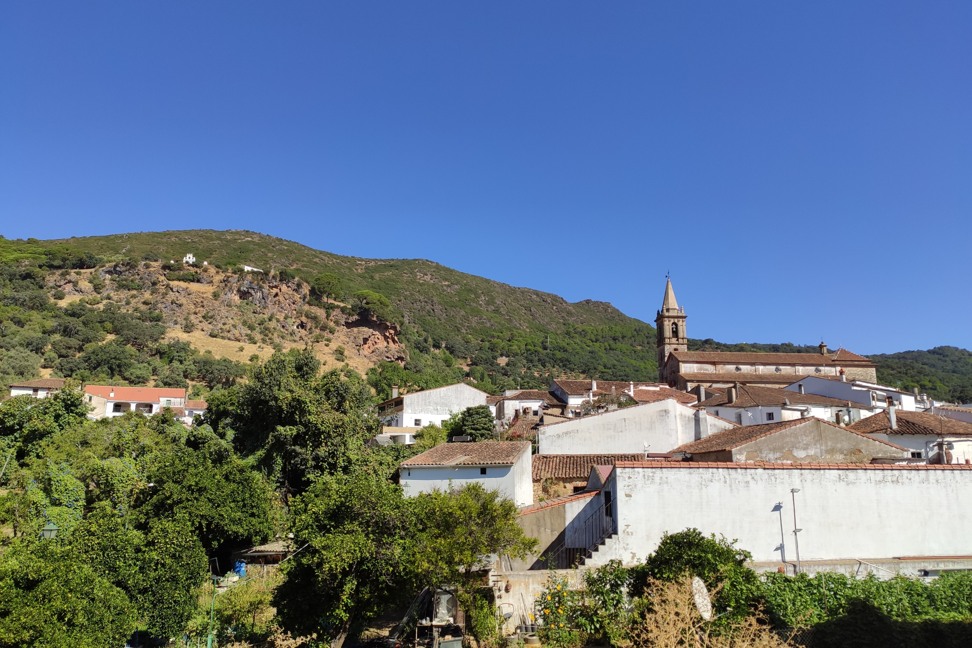 Dorpje in de Sierra de Aracena