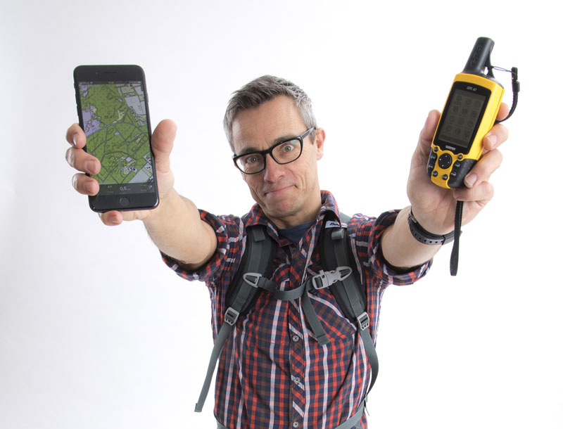 Gijs Loning GPS smartphone