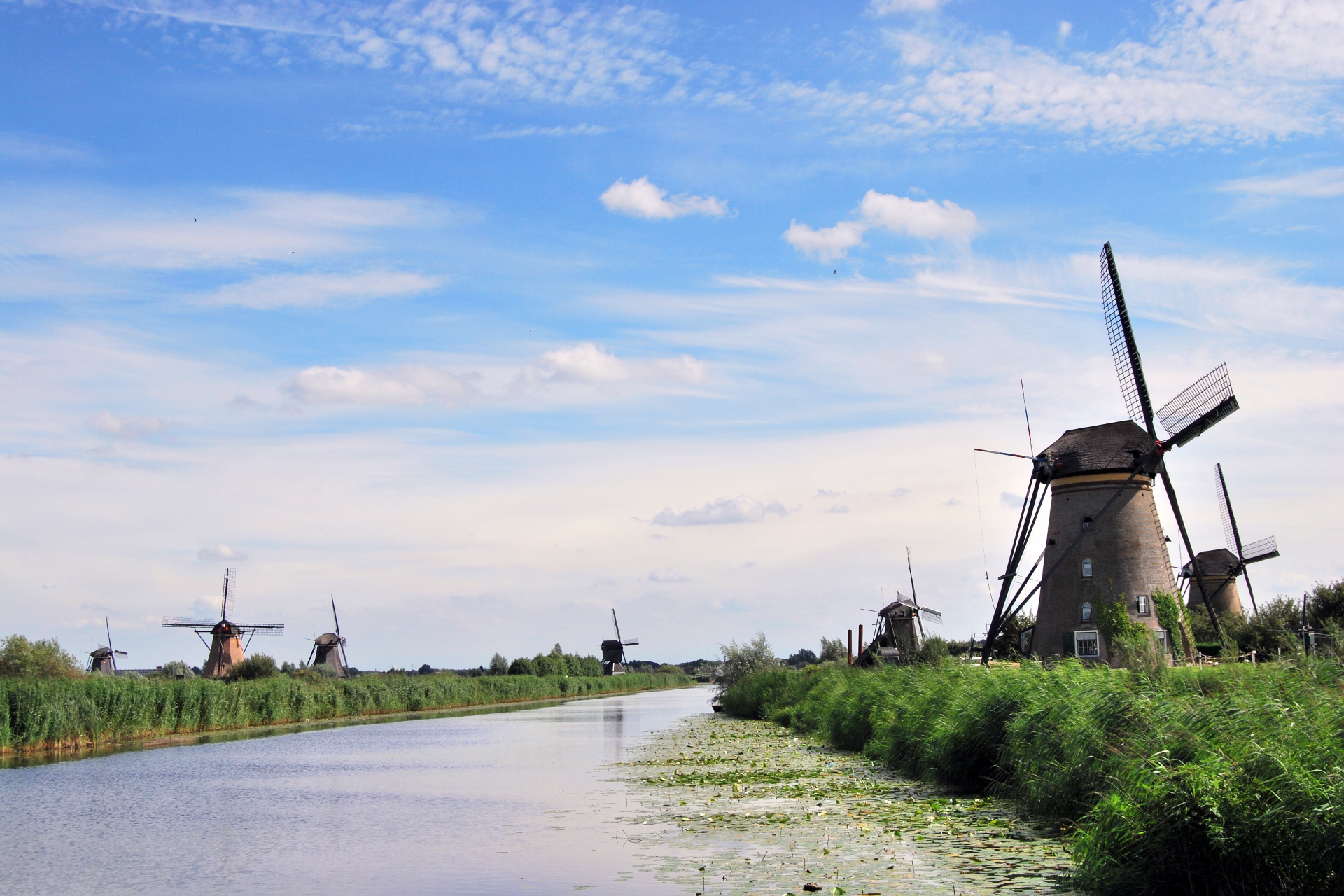 Molens bij Kinderdijk