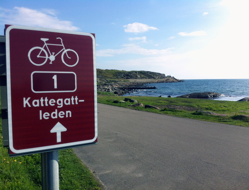 Zweden Kattegattleden fietsroute
