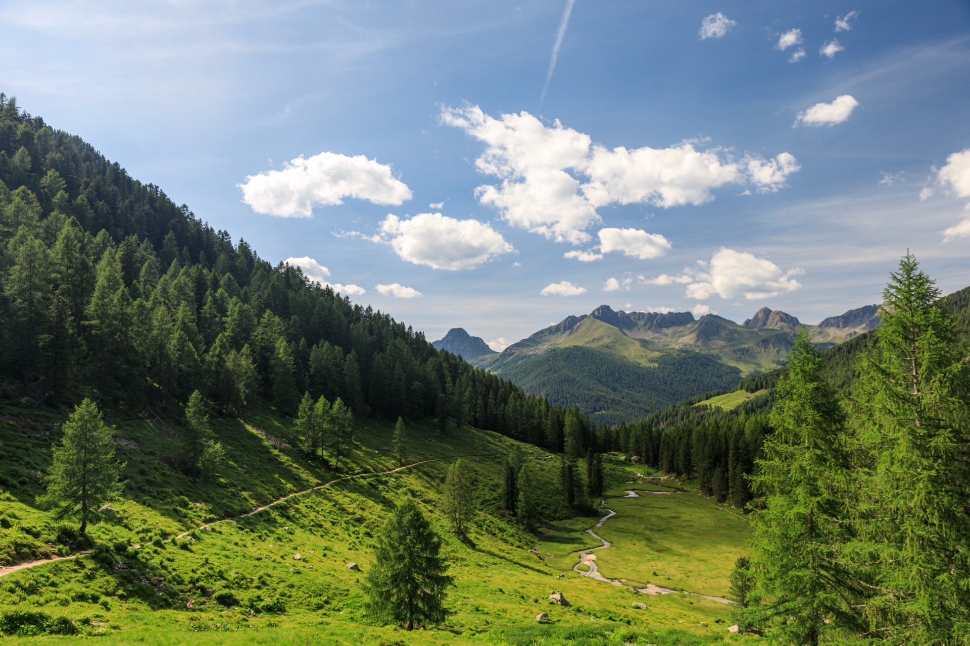 Achtergrond uitkijk van bergen