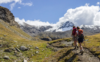 Wandelen met bagagevervoer