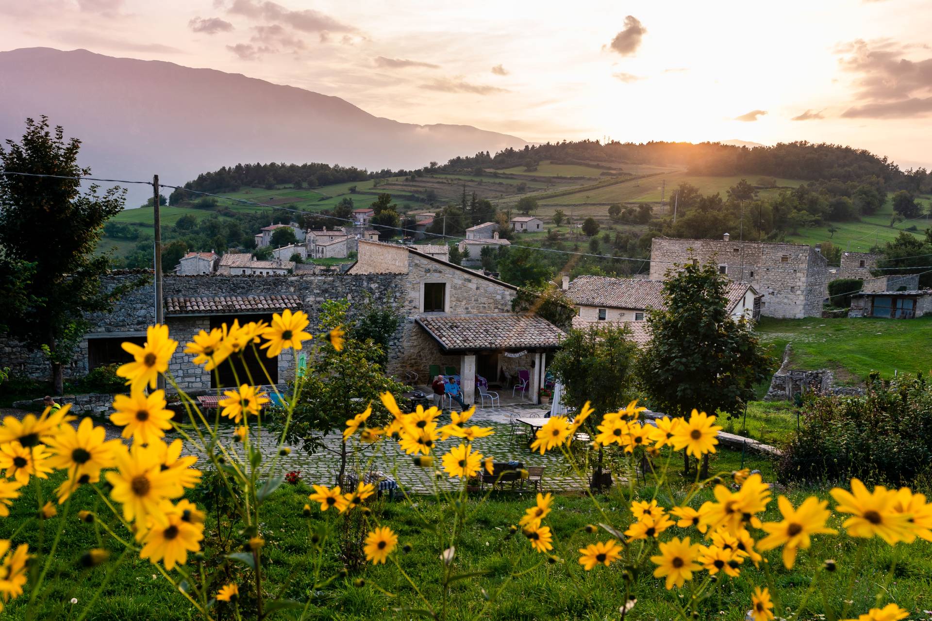 Wandelvakantie langs agriturismo en pension Majella