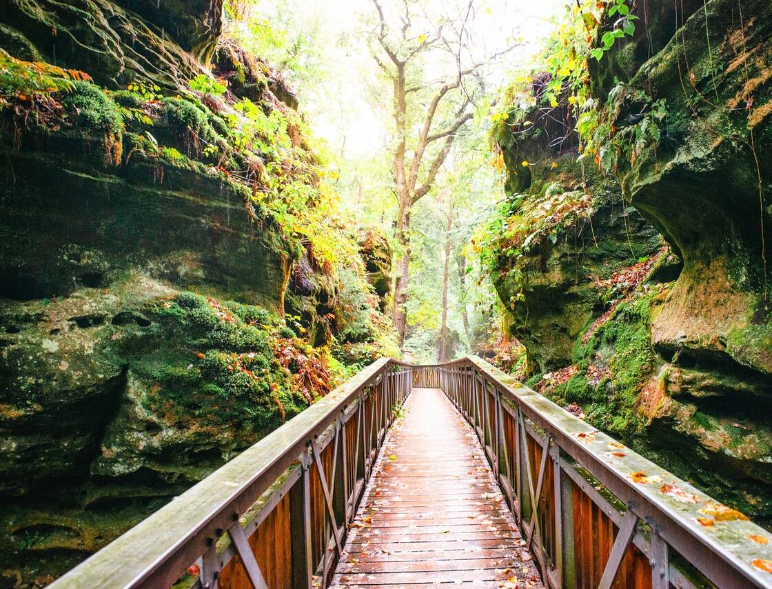 Mullerthal Trail, hiken met Trail Markers