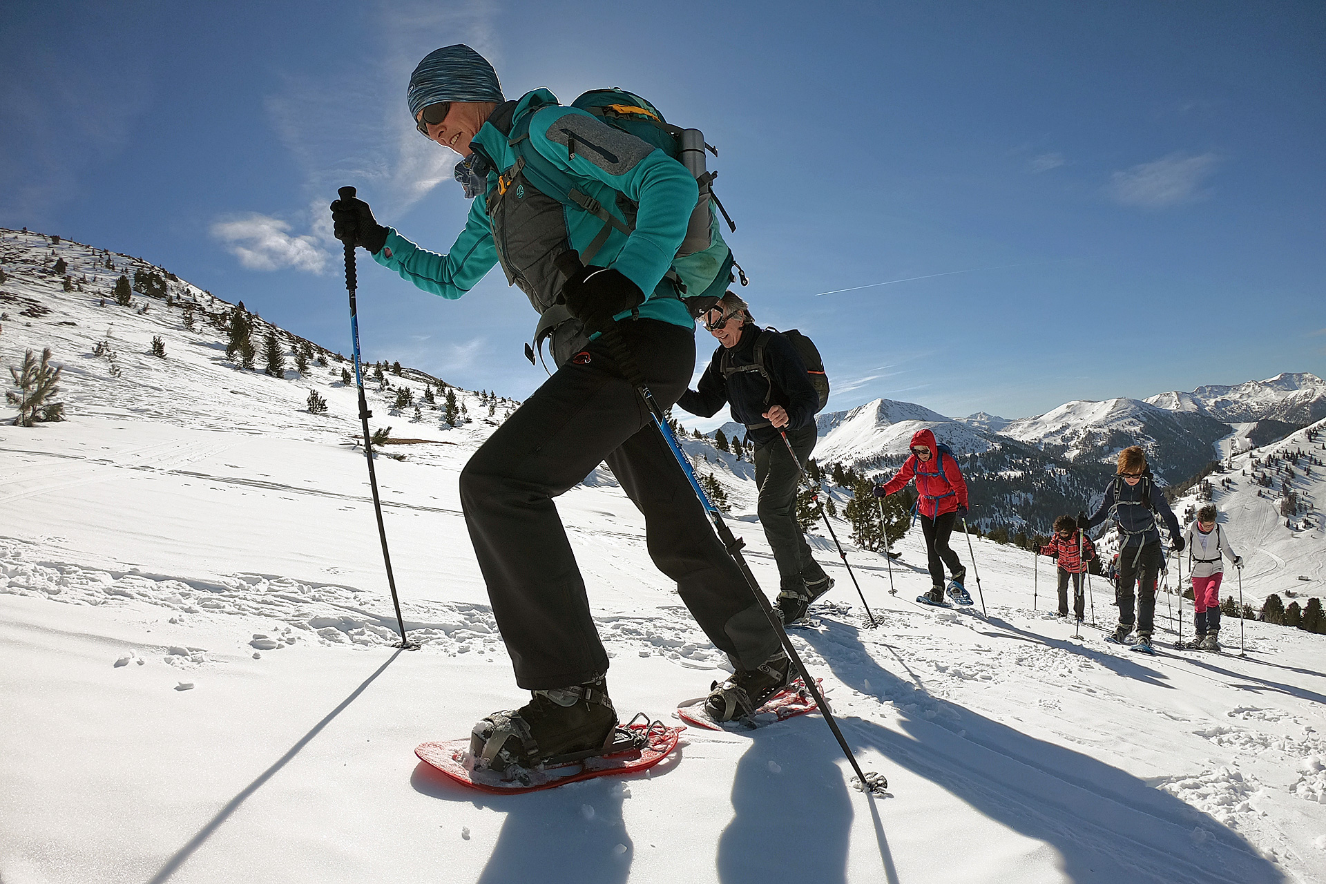 Sneeuwschoenwandelen in de Lungau - Wiebe de Jager
