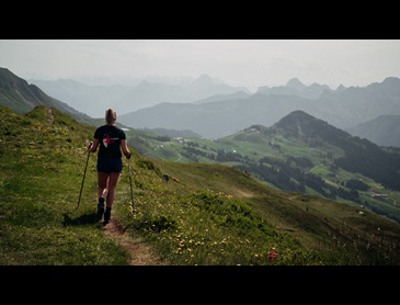 Op weg naar de top in Vorarlberg