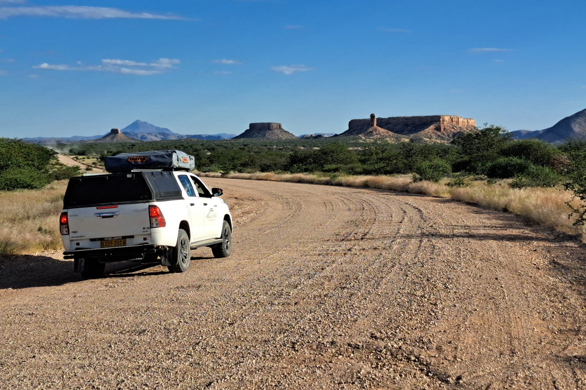 Op weg door Damaraland