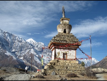 Trektocht over de Anapurna-pas in Nepal
