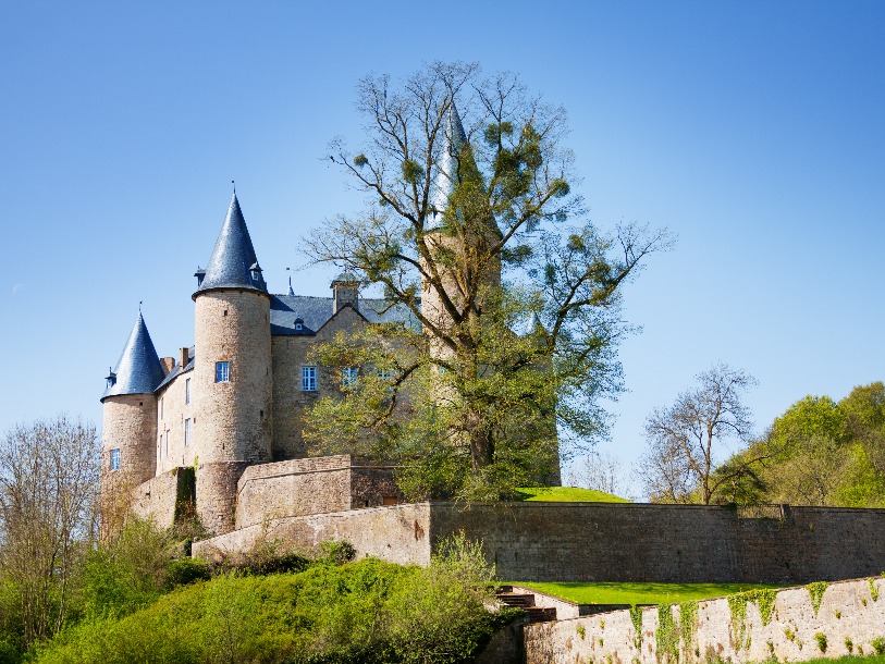 Kasteel Châteaux Vêves België wandelen