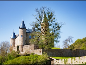 Kasteel Châteaux Vêves België wandelen