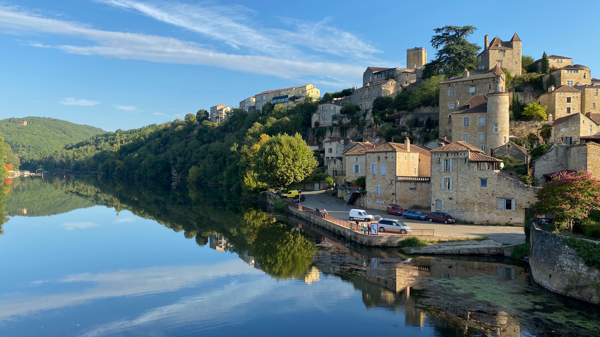 Frankrijk Dordogne fiets Puy l Eveque