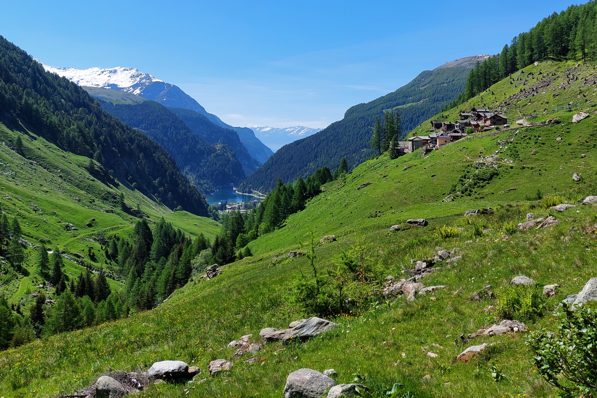 Wandelen over de Via Spluga, van Zwitserland naar Italië