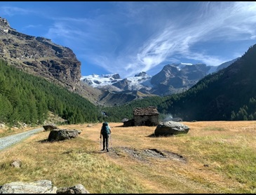 Huttentocht Tour des Six in Aosta Italië