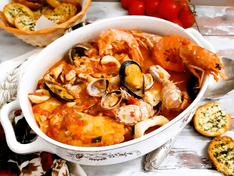 Zuppa di pesce salentina, heerlijke vissoep