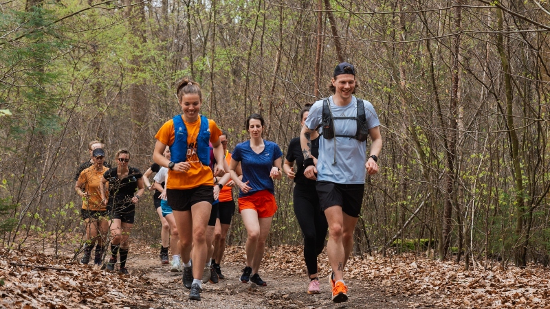 Groep trailrunning 