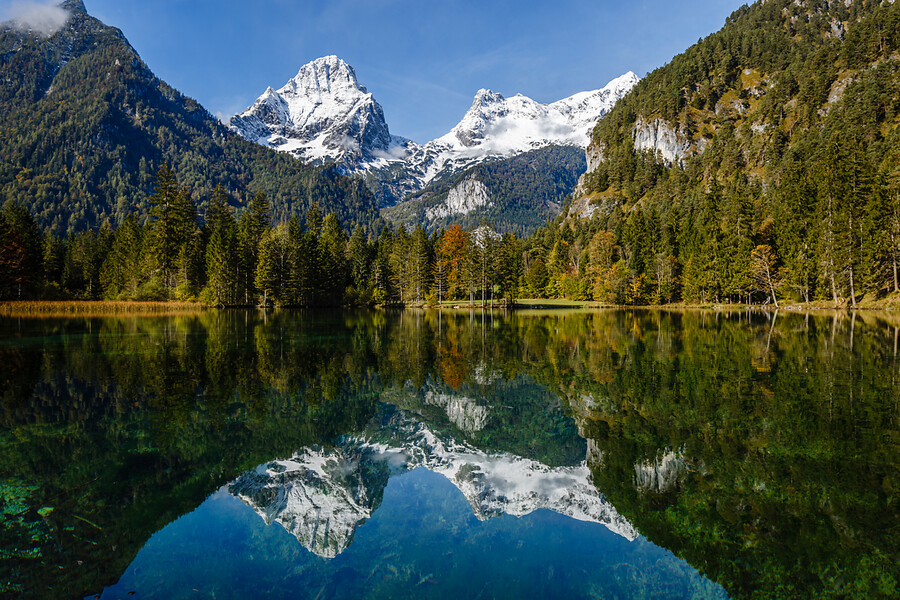 Bergen in bergmeer Stodertal