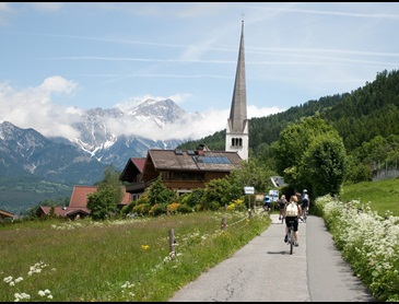 Oostenrijk Salzburg fietsen Tauernradweg