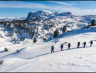 Sneeuwschoenen hike Oostenrijk