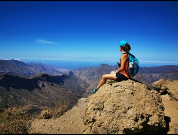 Spanje Gran Canaria Wandelen Roque Nublo