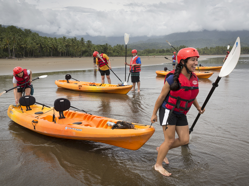 Kayakken vanaf Bahia Ballena