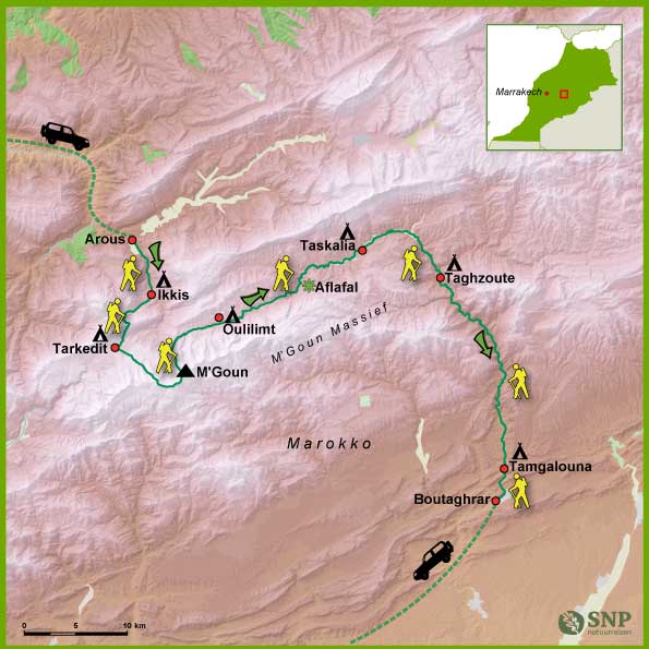 Marokko--MGoun-Massief